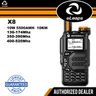 Motorola X8 10km High-power walkie talkie long range U/V Dual Band Two Way Radio 10 Watts Outdoor mo