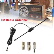 [ISHOWSG] DAB FM Radio Antenna FM Dipole Aerial Audio Plug Connector for Stereo Receiver