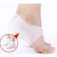 Silicone Gel Heel Pad Silicone Protector Anti-Blister Crack Socks
