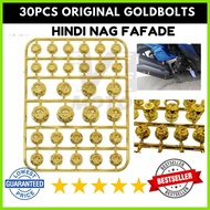 ▧ ☸ LEGIT YAMAHA MIO i 125 GOLD BOLT Cap Universal 30 Pcs Set SCREW NUT FOR MOTORCYCLE