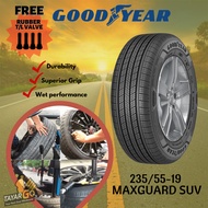 TAYARGO [2-Piece] New Car Tyre 235 55 19 Tyre Goodyear Maxguard Suv Toyota Harrier Tayar Kereta Suv Goodyear Tyre Kereta