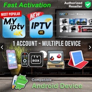 【Ready stock】◆♀♟🔥NEW IPTV4K | MYIPTV4K | MYIPTV Subscription Fast Activation (Authorised Dealer) For TX6 TX3 TX6S T95 A