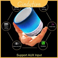 Bluetooth Portable Mini Speaker With Led Light Wireless Speaker Gift Speaker Bass