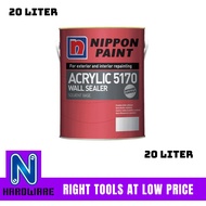 Nippon Paint Acrylic 5170 Wall Sealer / Cat Undercoat Dinding Rumah- 20 Liter