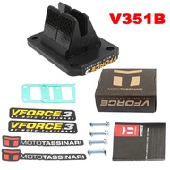 Sistem Injap Reed Motosikal V351B Untuk KTM XC65 SX65 SX50 Motosikal V351B AM6 V Force vforce Reeds 