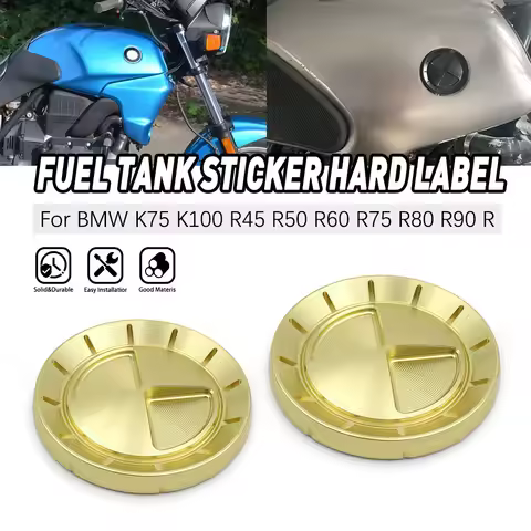 Cafe Racer R K Serie For BMW K75 K100 R45 R50 R60 R75 R80 R90 R NINET 70mm Gas Tank Badges Emblems M