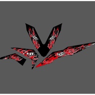 Transparent Striping BEAT new esp arai design