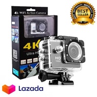 Fleco Wifi Action Camera 4K Sports Ultra HD DV [Wifi/16MP] 30M Water Resistant / Action cam