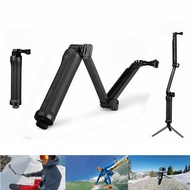 Suitable for DJI DJI gopro Accessories Tri-Fold Selfie Stick Hero12 3way Three-Way Selfie Stick