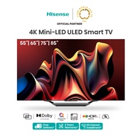 Hisense 55/65/75/85 inch Mini-LED ULED 4K Smart TV /144 Hz / QLED / HDR10+ / Hi-View Engine / Dolby 