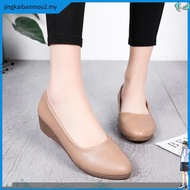 BCQ Flat Shoes Women Kasut Perempuan Formal Shoes Women Kasut Kulit Perempuan