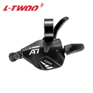 Ltwoo A7 2 tốc độ trái Shifter Cùi đề trước Tương thích với 2x10 tốc độ núi Phụ tùng xe đạp Shimano