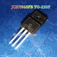 5pcs JCS7N65FB TO-220F JCS7N65 7N65 7A/650V N-channel MOSFET transistor New