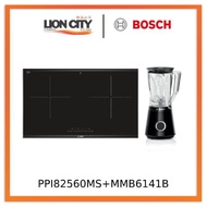 Bosch PPI82560MS 78CM Built-in Induction Hob + MMB6141B Blender VitaPower Serie | 4 1200 W Black