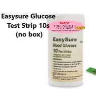 EasySure Blood Glucose Test Strips 10strip (no box)