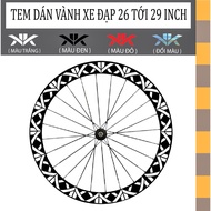 1 SET (100 STICKERS) K-pattern rim stickers for bicycles 26inch, 27, 5inch, 28inch, 29inch (13)