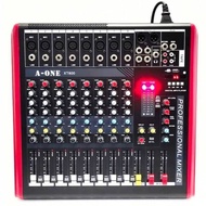 มิกซ์เซอร์ 8ช่อง ปรับแต่งเสียง มีฟังก์ชั่น บลูทธ MIXER มิกเซอร์ รุ่น XT-800 BLUETOOTH USB-MP3 LINE I