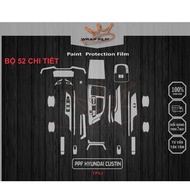 Hyndai Custin PPF interior protection for Hyundai Custin 2023(TPU scratch recovery)