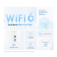 TP-Link Deco X10 AX1500 WiFi 6 Mesh WiFi Router, Genuine Gigabit