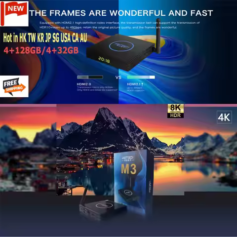 [Genuine] 2024 IMETBOX M3 MAX 4G 32GB 8K TV Box hot in UK HK TW Korea Japan Singapore Thailand Usa C