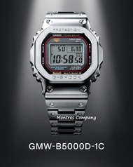 Montres Company 香港註冊公司(33年老店) 卡西歐 CASIO G-SHOCK G SHOCK GSHOCK 不鏽鋼 不鏽鋼錶帶 防震 200米防水 GMW GMWB5000 GMWB