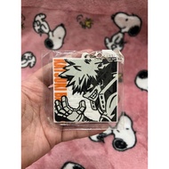 [ New 100% ] Genuine BANDAI Bakugo Katsuki Anime My Hero Academia Rubber Keychain.