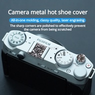 Handmade Sakura Metal Camera Hot Shoe Cover for Fuji XM5 XE5 XT30III XT100 Xhalf MINI EVO for Nikon 