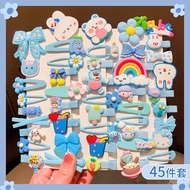 Korean style fashion cute hair clip set for kids children hair clip ikat rambut budak perempuan