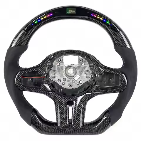 For bmw g20 g30 m340i g87 g80 g82 X3 X4 X5 M3 M4 steering wheel led display carbon fiber cars access