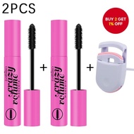 2PCS-Daisibo Mascara & Eyelash Curler Set, Thickening & Lengthening Mascara for Everyday and Special