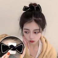 [QC PRODUCTS] Soft velvet bow hair clip, Korean bow hair tie Shop888