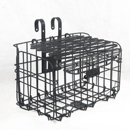 YQ59 Bicycle Basket Front Bicycle Basket Bicycle Mountain Bike Universal Folding Basket Bike Basket Rear Rack Bicycle Ba