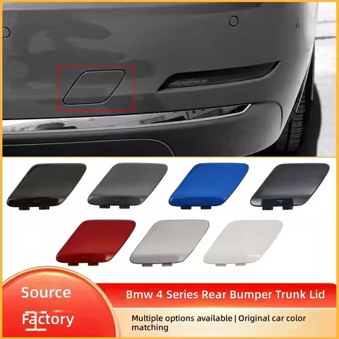 For BMW 4 Series F32 F33 F36 Rear Bumper Tow Hook Cover Trailer Eye Cap 51127363264