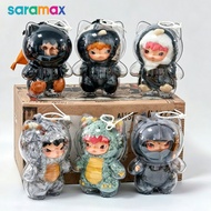 Saramax Hard Case for Hirono Mist-Walker Plush Pendant | Transparent Protective Acrylic case Cover |