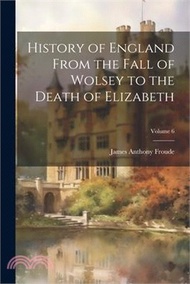 25218.History of England From the Fall of Wolsey to the Death of Elizabeth; Volume 6