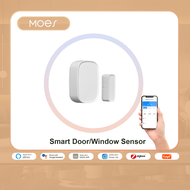 Moes Tuya ZigBee Smart Window Door Gate Sensor Detector Smart Home Security Alarm System Smart Life Tuya App Remote Control