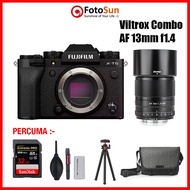 Fujifilm X-T5 body Viltrox lens Combo Af 13mm / 23mm / 33mm / 56mm f1.4