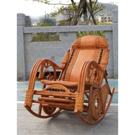 Rotan Asli Kerusi Goyang Rotan Asli Kerusi Goyang Dewasa Kerusi Malas Warga Tua Balkoni Rumah Riadah