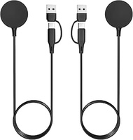 Sinoacc 2-Pack for Samsung Watch Charger Compatible with Galaxy Watch 8/8 Classic/Ultra/7/6/6 Classi