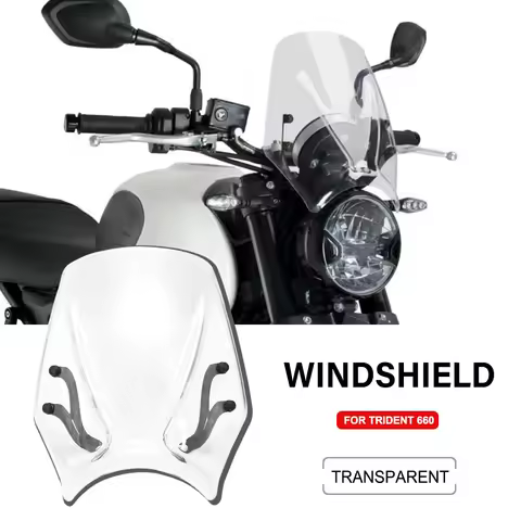 Fit For TRIDENT Trident 660 2024 2023 NEW Motorcycle Windscreen For Trident660 Accessories Windshiel