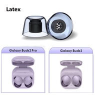 1Pair Latex Ear Tips for Samsung Galaxy Buds 2 Pro Eartips Buds 2 TWS Wireless Noise Reduction Tips Anti-drop Anti-Slip Earbuds