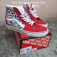 Vans Sk8 Hi Mooneyes Red Original