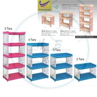 LAVA Multipurpose Rack | Multipurpose Storage Rack | Multi-functional Rack / Kabinet (2 tier / 3 tie