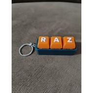 GANTUNGAN 3 clicker fidget keyboard keychain