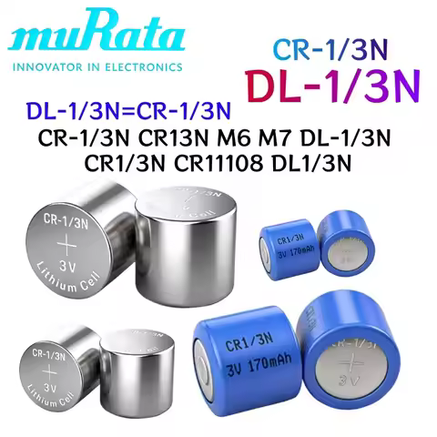 10pcs NEW CR1/3N CR-1/3N 3V lithium battery DL1/3N CR1/3 1/3N CR13N CR13 13N Glucose camera battery