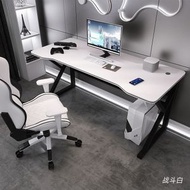 包安裝送貨-白麵+黑架【160*60*75cm】-電腦枱 辦公枱 學習枱 寫字枱