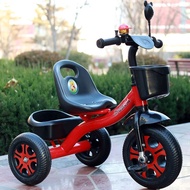 ST/🧨Children's Tricycle Bicycle2-3-6Children's Foot Tricycle Children's Toy Bicycle Large Stroller 5VA4