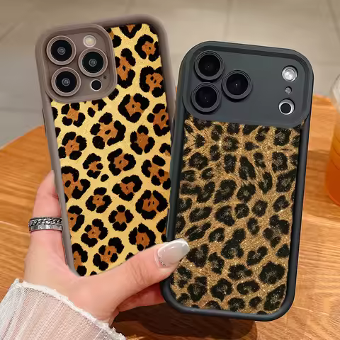 Vintage Leopard Print Phone Case For Motorola G37 Power EDGE 2026 5G G100 G53 G22 G32 G24 G30 G35 G1