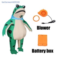 [modamaven] Funny Frog Costume Party Costume Cartoon Character Cosplay Costume Inflatable Costume Fr