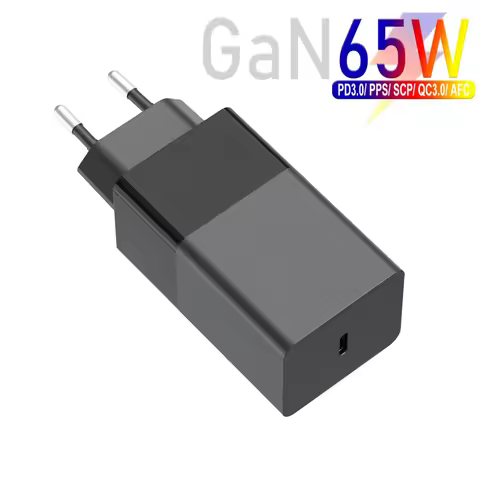65W 20V 3.25A GaN USB C Charger PD Power Supply for iphone 13 14 15 Samsung S10/S20/Note Galaxy XPS 